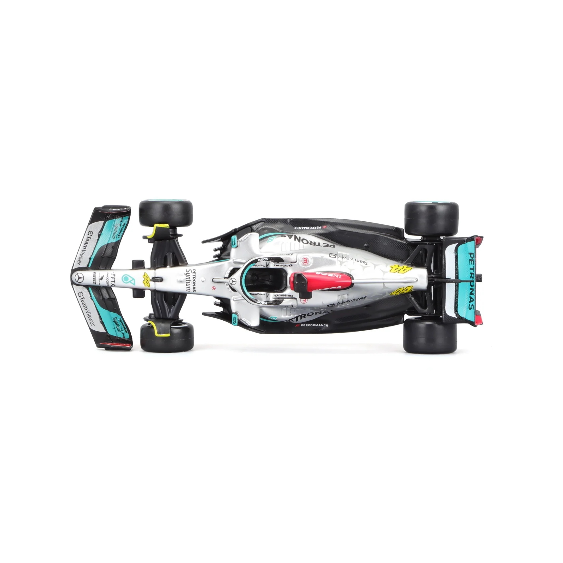 BBURAGO 1/43 MERCEDES-AMG F1 W13 E PERFORMANCE 2022 #44 LEWIS HAMILTON - Image 10