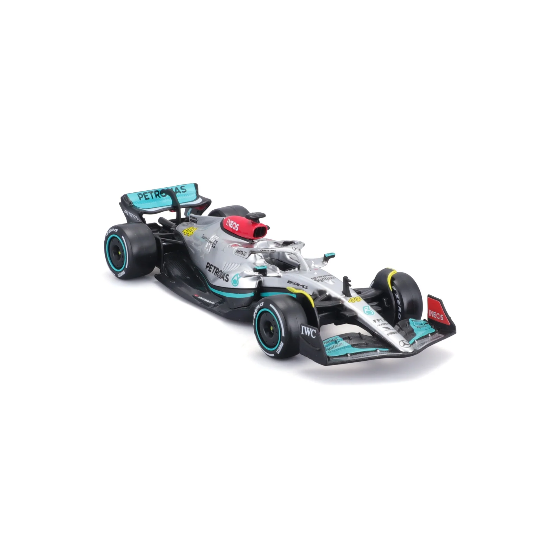 BBURAGO 1/43 MERCEDES-AMG F1 W13 E PERFORMANCE 2022 #44 LEWIS HAMILTON - Image 7