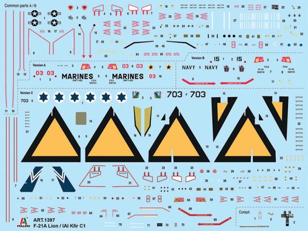 ITALERI F-21A LION/KFIR C.1 - Image 4