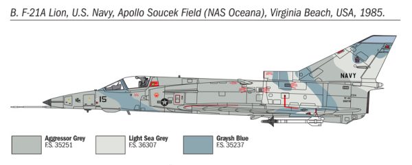 ITALERI F-21A LION/KFIR C.1 - Image 5