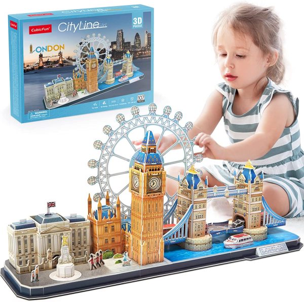 CUBICFUN CITY LINE LONDON (107PCS) - Image 7