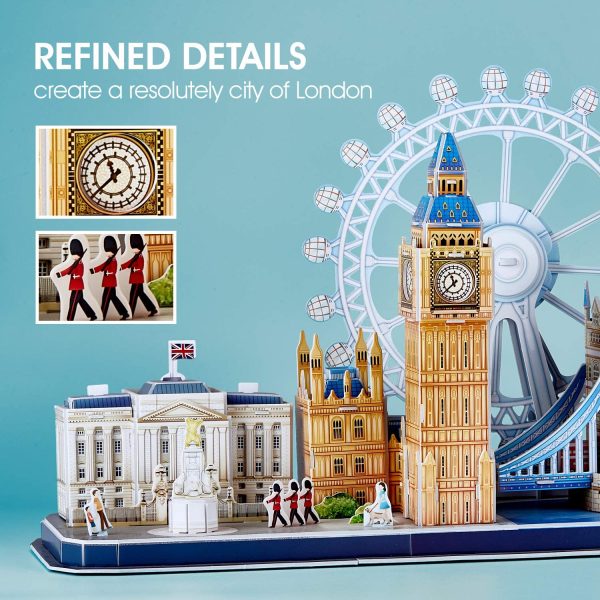 CUBICFUN CITY LINE LONDON (107PCS) - Image 9