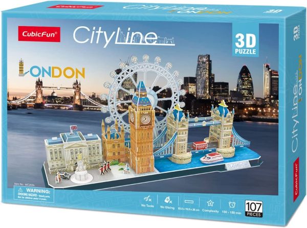 CUBICFUN CITY LINE LONDON (107PCS) - Image 5