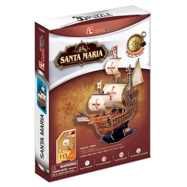 CUBICFUN SANTA MARIA (113PCS) - Image 2