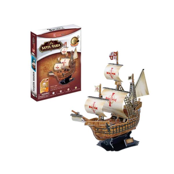 CUBICFUN SANTA MARIA (113PCS)