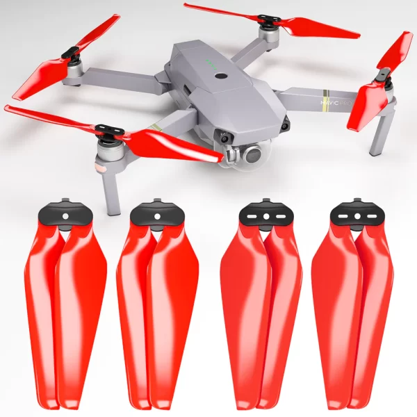 MASTER AIRSCREW MAVIC PRO STEALTH PROPELLERS (RED)