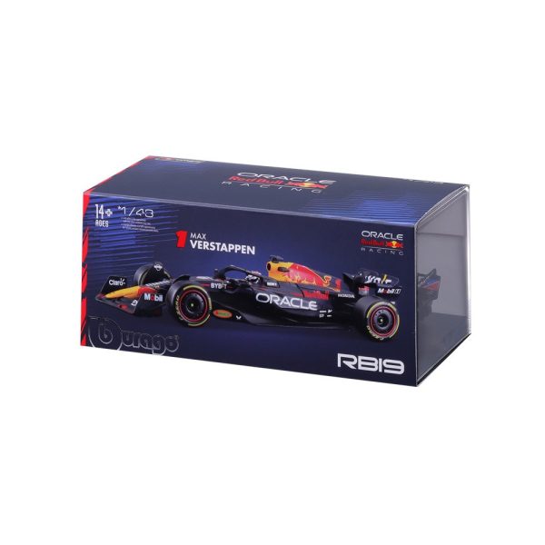 BBURAGO 1/43 RED BULL F1 RB19 2023 #1 MAX VERSTAPPEN (COLLECTOR'S HARD CASE) - Image 3