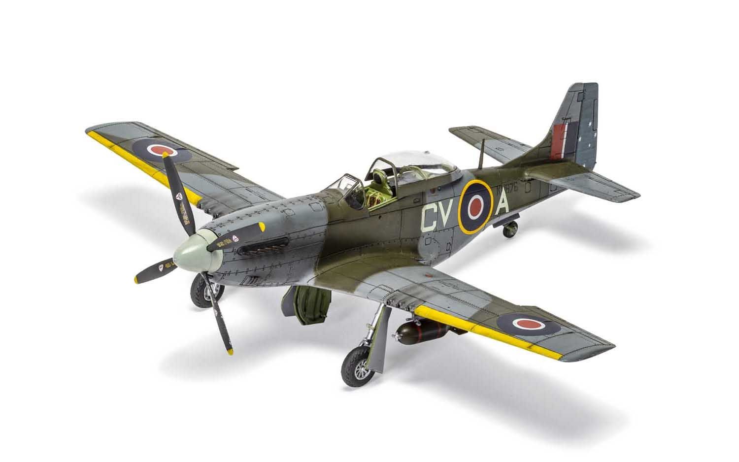 AIRFIX NORTH AMERICAN MUSTANG MK.IV / P-51K MUSTANG - Image 5