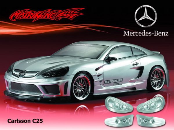 MATRIXLINE MERCEDES-BENZ CARLSSON C25 1/10 BODY - Image 2