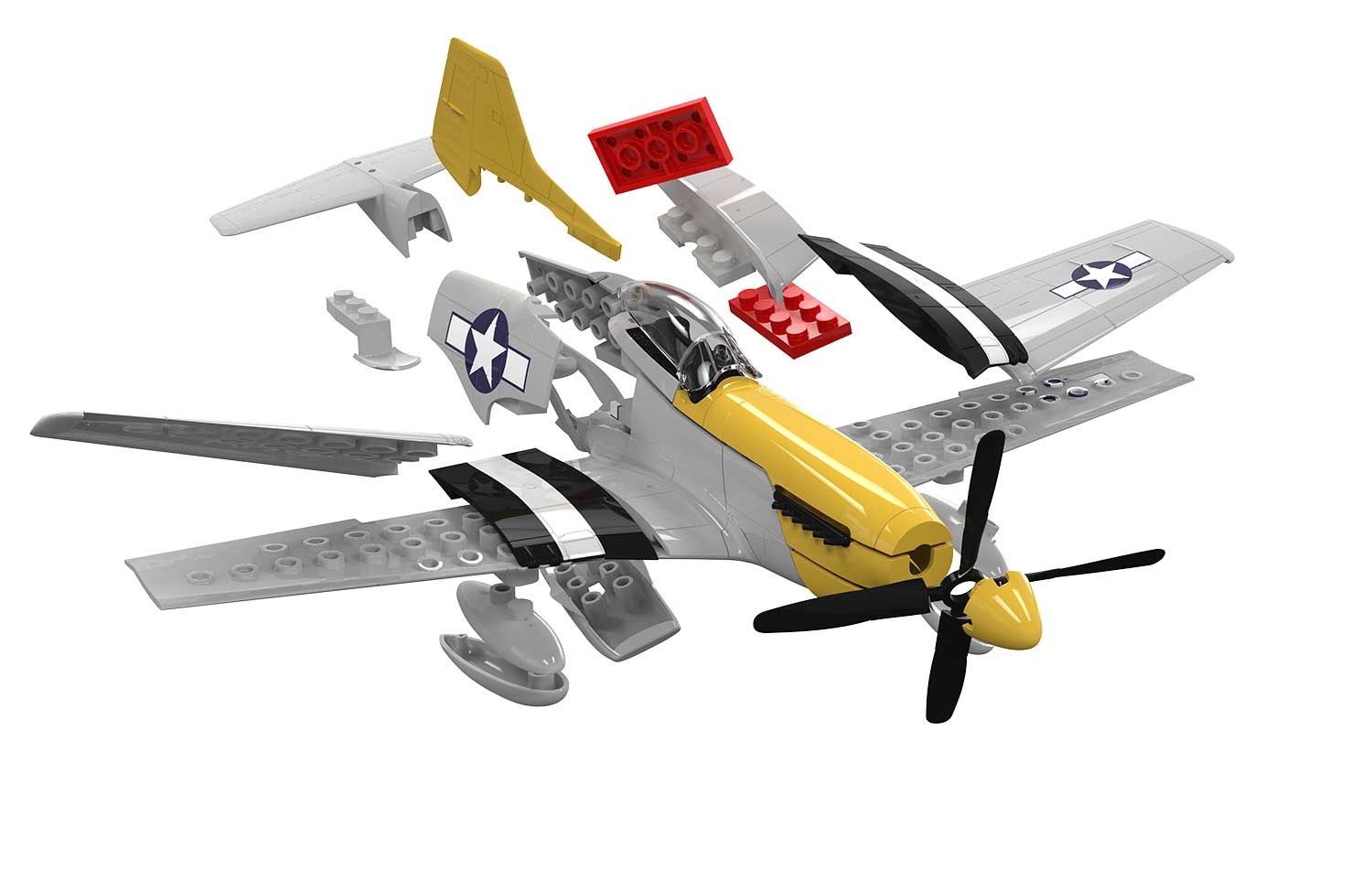 AIRFIX QUICKBUILD P-51D MUSTANG - Image 5