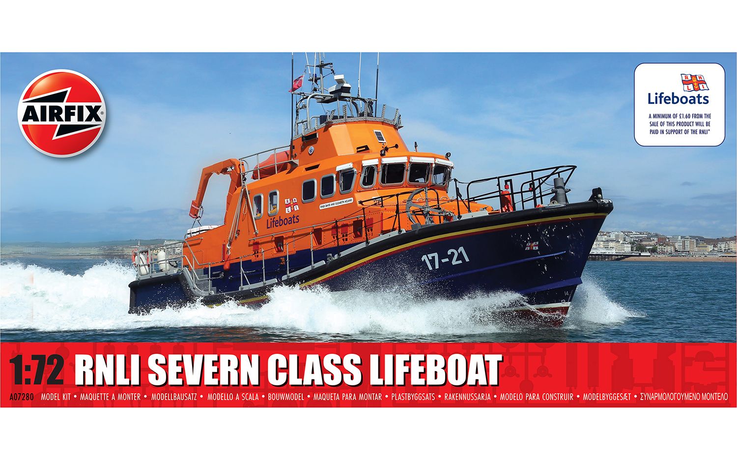 AIRFIX RNLI SEVERN CLASS LIFEBOAT - Image 2