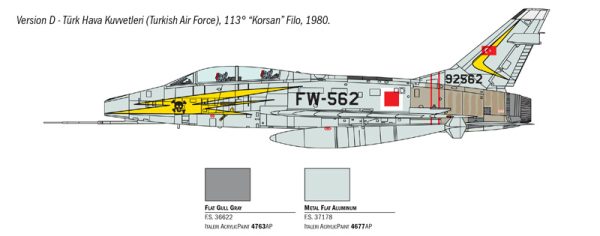 ITALERI F-100F SUPER SABRE - Image 7