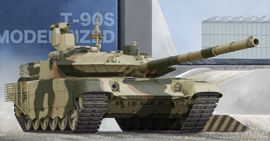 TRUMPETER RUSSIAN T-90S MODERNIZED - Image 2