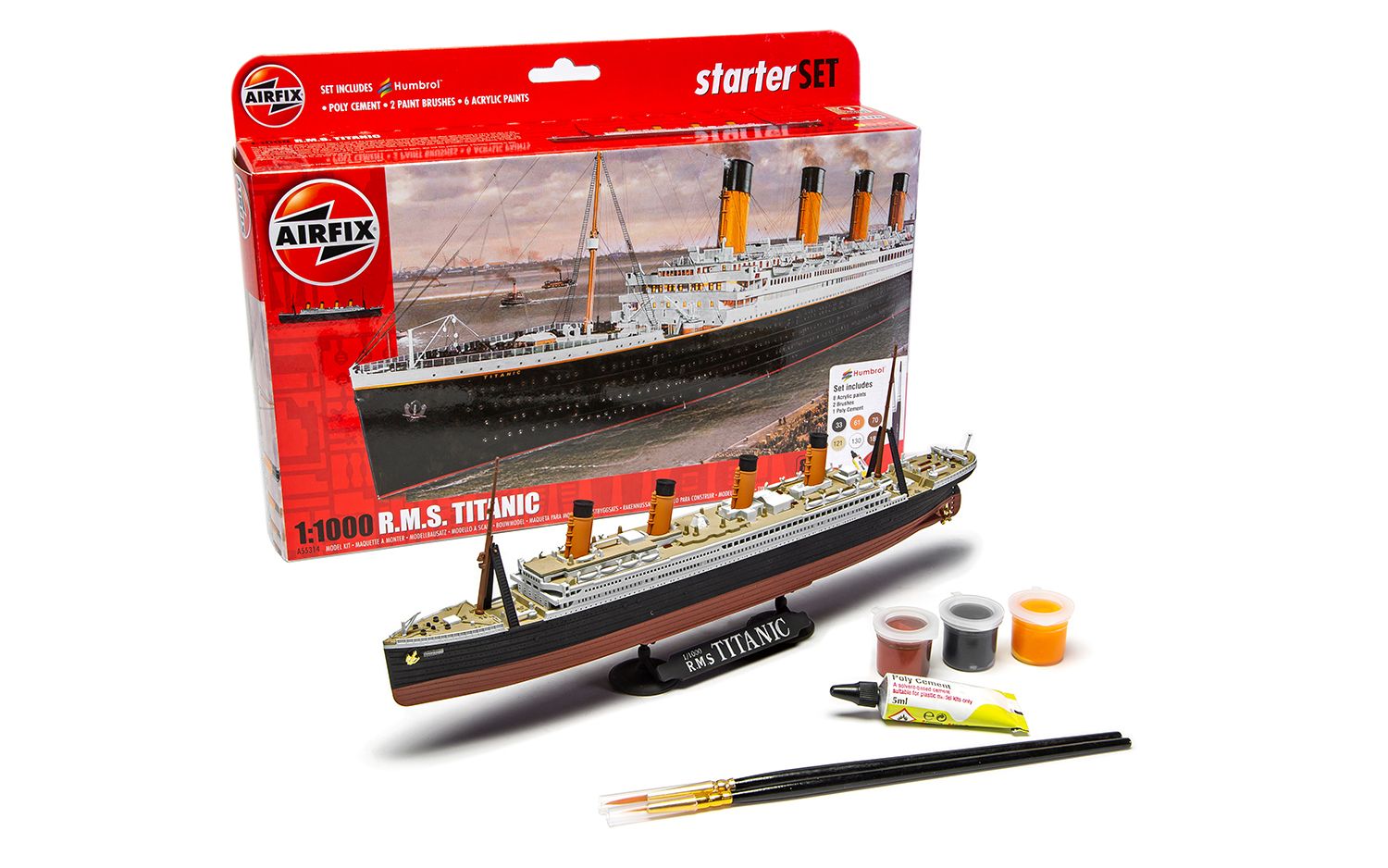 AIRFIX R.M.S TITANIC STARTER SET