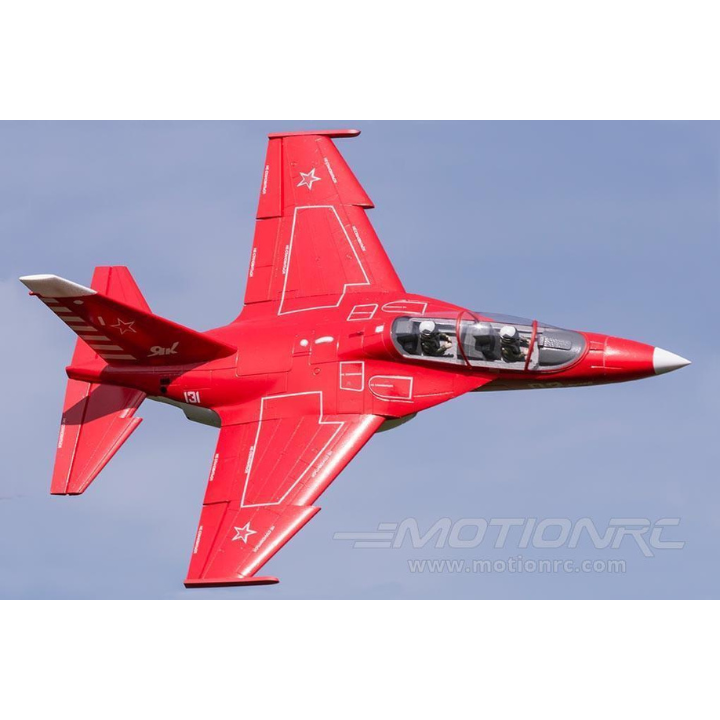FREEWING YAK 130 RED 70MM (TWO PILOT, 12-BLADE, 6S) EDF PNP