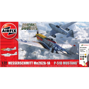 AIRFIX DOGFIGHT DOUBLES MESSERSCHMITT Me262A-1A VS P-51D MUSTANG