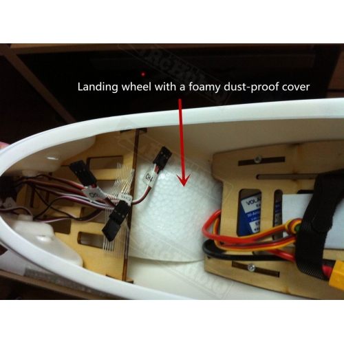 VOLANTEX RC ASW28 V2 2.6M PLASTIC UNIBODY SCALE GLIDER 759-1 PNP - Image 7