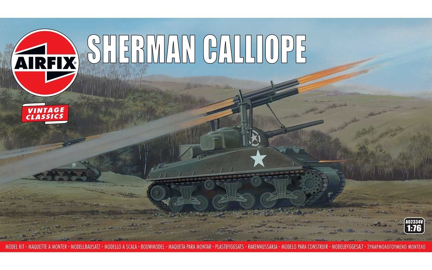 AIRFIX VINTAGE CLASSICS SHERMAN CALLIOPE - Image 2