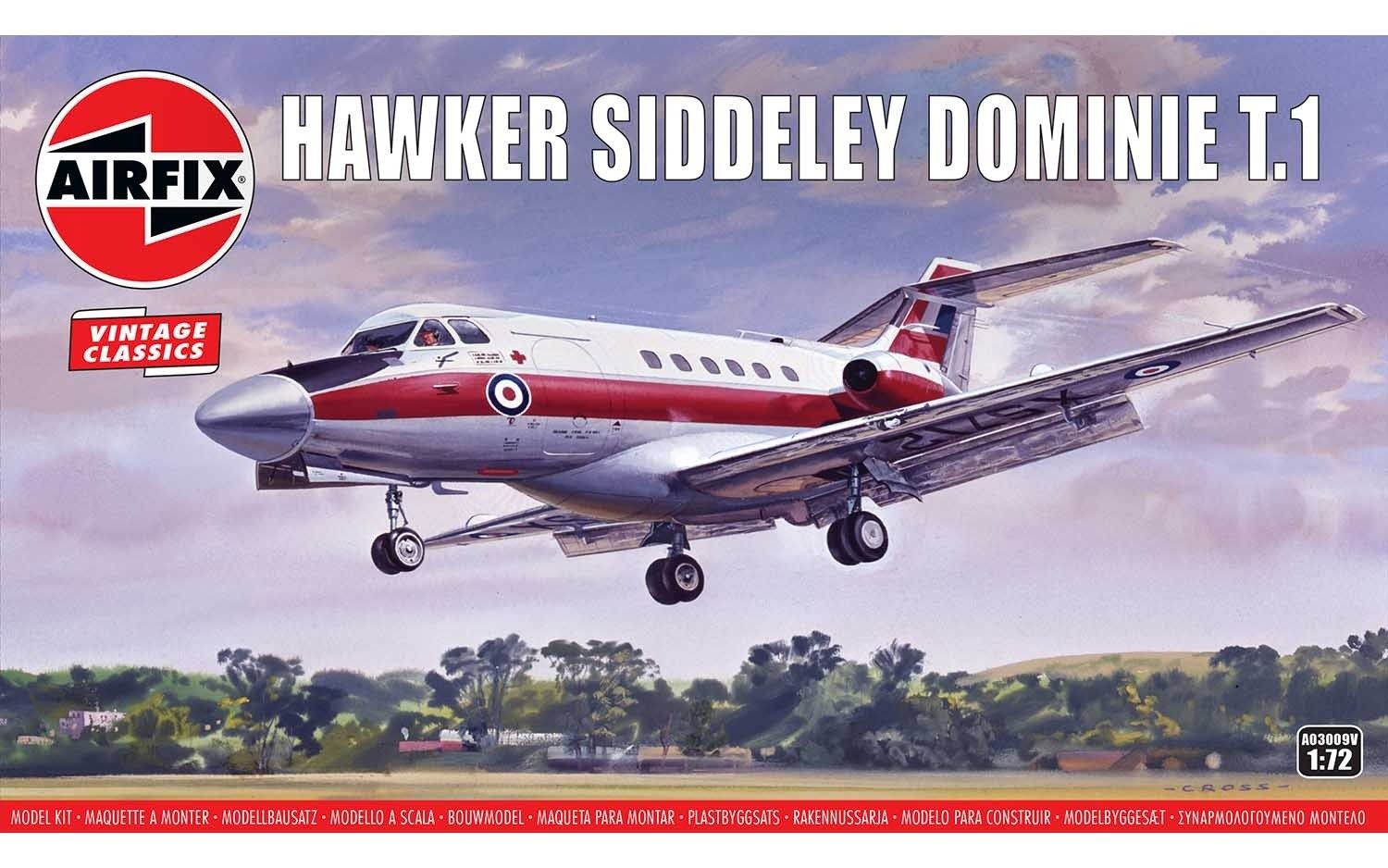 AIRFIX VINTAGE CLASSICS HAWKER SIDDELEY DOMINIE T.1 - Image 2
