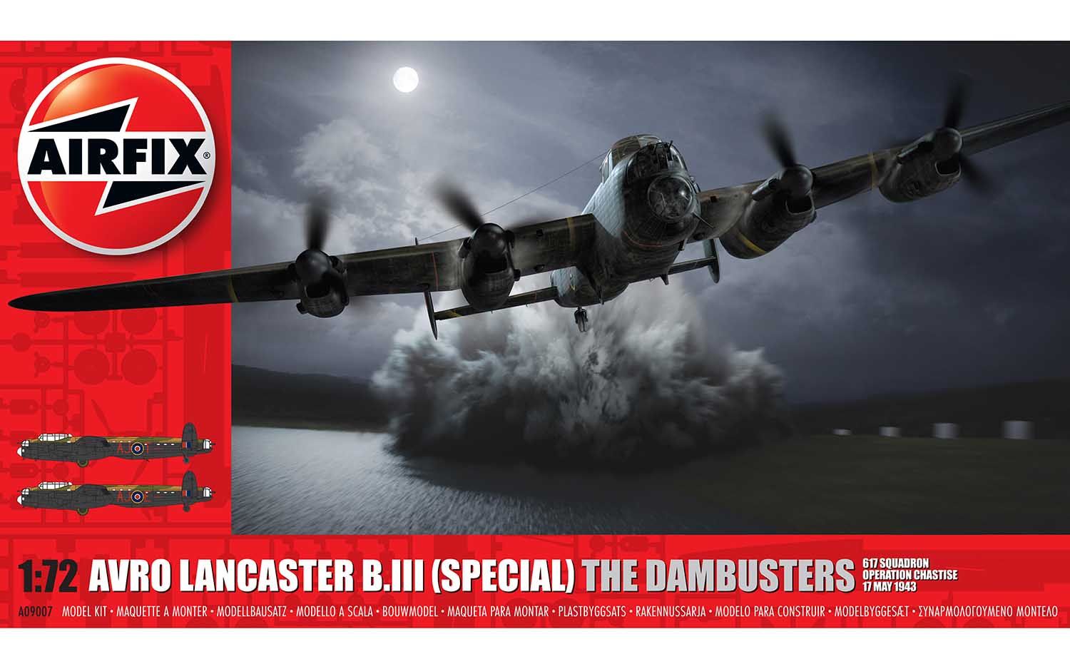 AIRFIX AVRO LANCASTER B.III (SPECIAL) THE DAMBUSTERS - Image 2