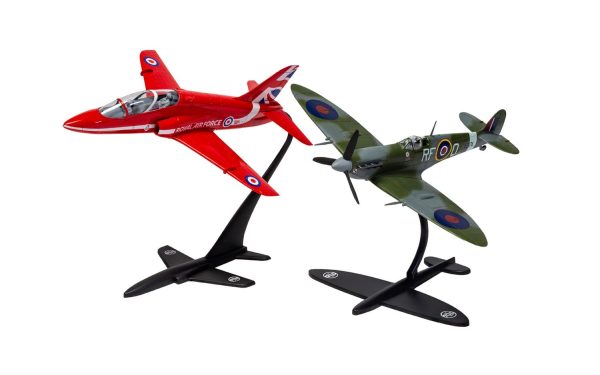 AIRFIX BEST OF BRITISH SUPERMARINE SPITFIRE & RAF RED ARROWS HAWK - Image 8