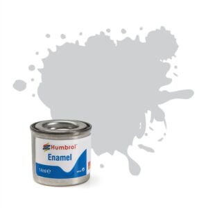 HUMBROL ENAMEL PAINT: 11 - SILVER - METALLIC - (14ML)