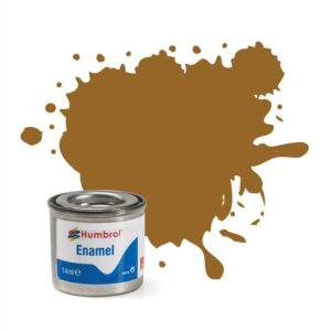 HUMBROL ENAMEL PAINT: 26 - KHAKI - MATT - (14ML)
