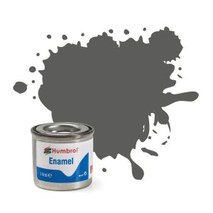 HUMBROL ENAMEL PAINT: 31 - SLATE GREY - MATT - (14ML)