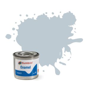 HUMBROL ENAMEL PAINT: 56 - ALUMINIUM - METALLIC - (14ML)