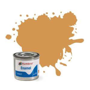 HUMBROL ENAMEL PAINT: 63 - SAND - MATT - (14ML)