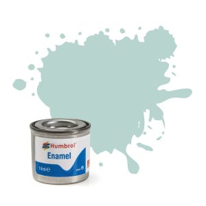 HUMBROL ENAMEL PAINT: 65 - AIRCRAFT BLUE - MATT - (14ML)