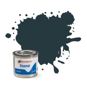 HUMBROL ENAMEL PAINT: 67 - TANK GREY - MATT - (14ML)