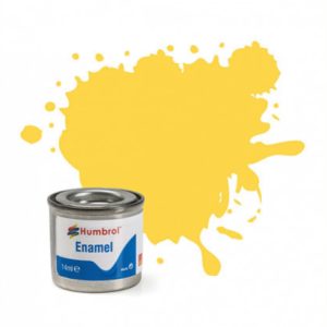 HUMBROL ENAMEL PAINT: 74 - LINEN - MATT - (14ML)
