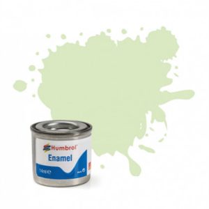 HUMBROL ENAMEL PAINT: 90 - BEIGE GREEN - MATT - (14ML)