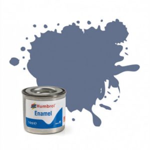 HUMBROL ENAMEL PAINT: 96 - RAF BLUE - MATT - (14ML)