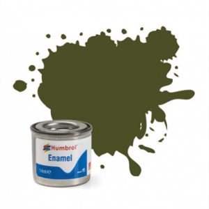 HUMBROL ENAMEL PAINT: 159 - KHAKI DRAB - MATT - (14ML)