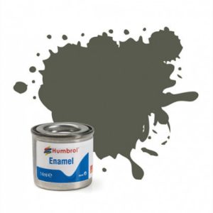 HUMBROL ENAMEL PAINT: 241 - RLM 70 SCHWARTZGRUN - MATT - (14ML)