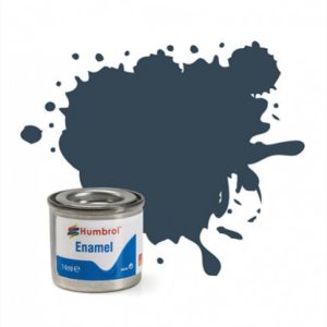 HUMBROL ENAMEL PAINT: 245 - RLM 74 GRAUGRUN - MATT - (14ML)