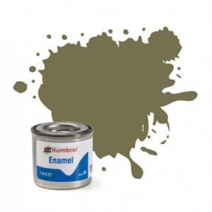 HUMBROL ENAMEL PAINT: 226 - INTERIOR GREEN - MATT - (14ML)