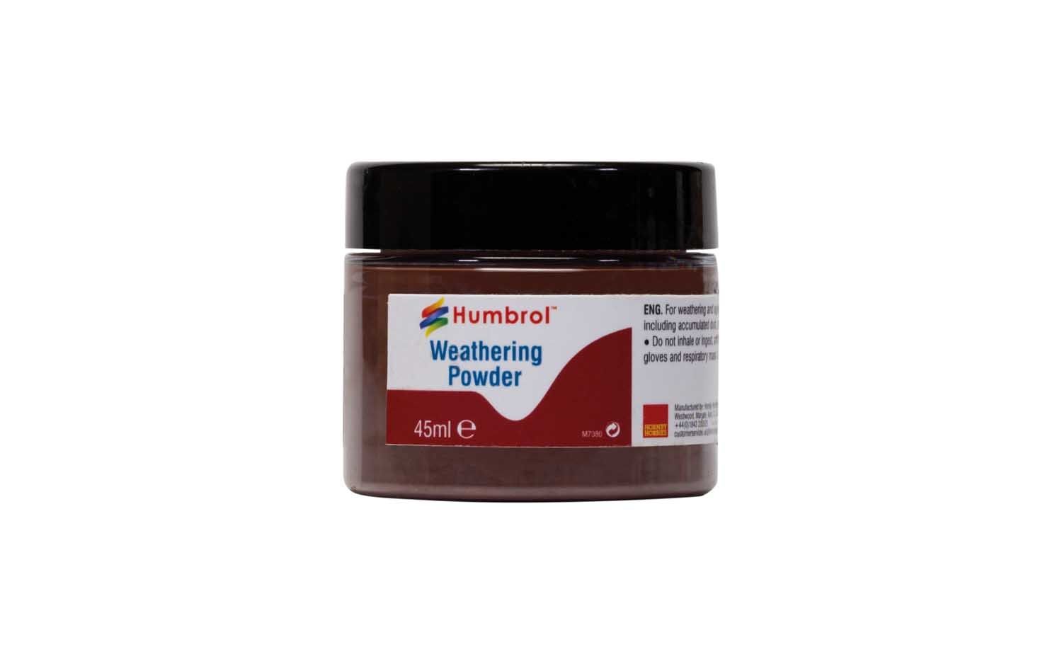 HUMBROL WEATHERING POWDER: DARK EARTH - (45ML)