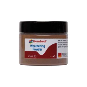 HUMBROL WEATHERING POWDER: DARK RUST - (45ML)