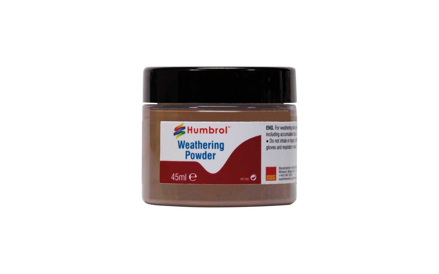 HUMBROL WEATHERING POWDER: DARK RUST - (45ML)