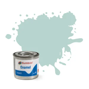 HUMBROL ENAMEL PAINT: 44 - PASTEL BLUE - MATT - (14ML)