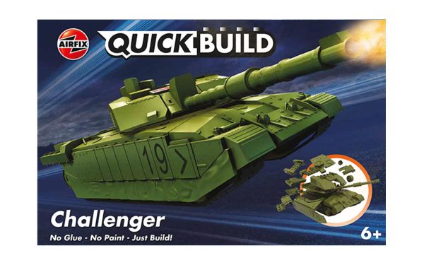 AIRFIX QUICKBUILD CHALLENGER TANK GREEN - Image 2