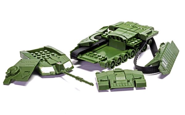 AIRFIX QUICKBUILD CHALLENGER TANK GREEN - Image 3