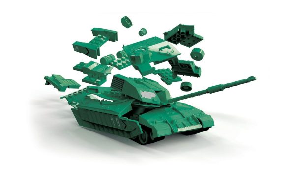 AIRFIX QUICKBUILD CHALLENGER TANK GREEN - Image 5