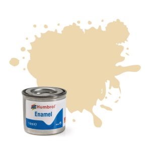 HUMBROL ENAMEL PAINT: 71 - OAK - SATIN - (14ML)