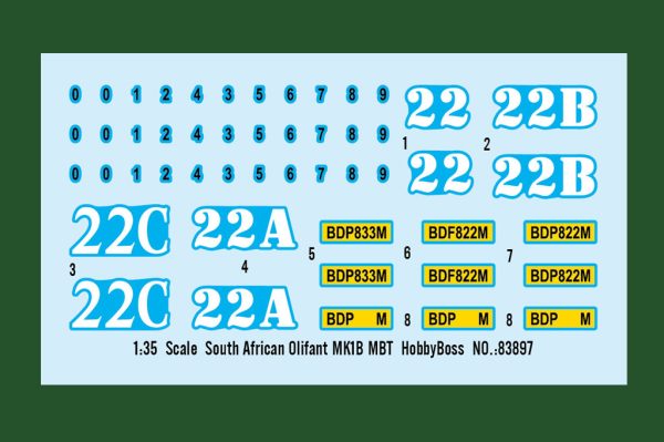 HOBBY BOSS SOUTH AFRICAN OLIFANT MK1B MBT - Image 4