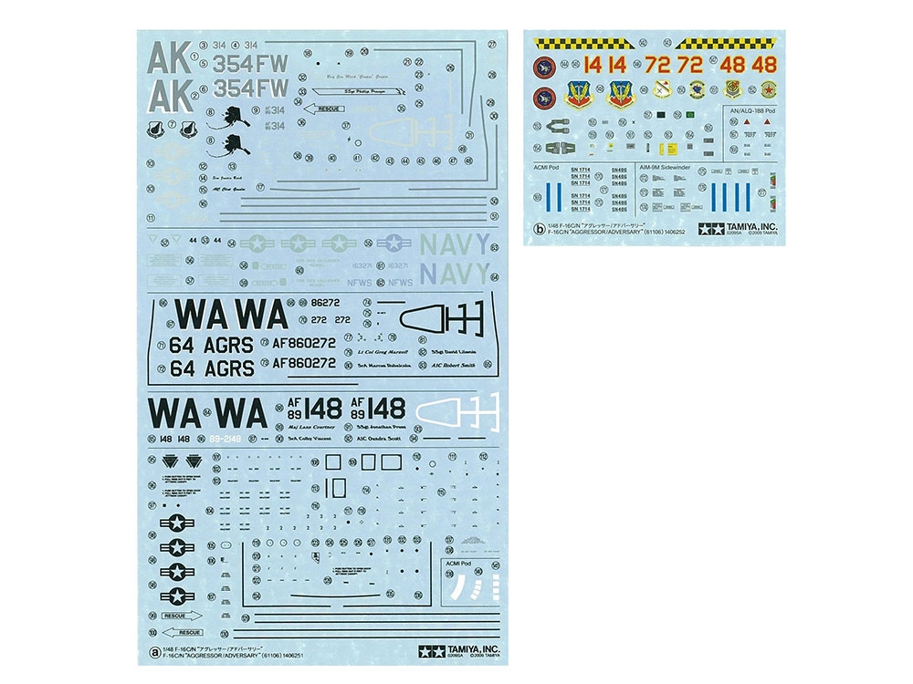 TAMIYA F16C/N "AGGRESSOR/ADVERSARY" - Image 11