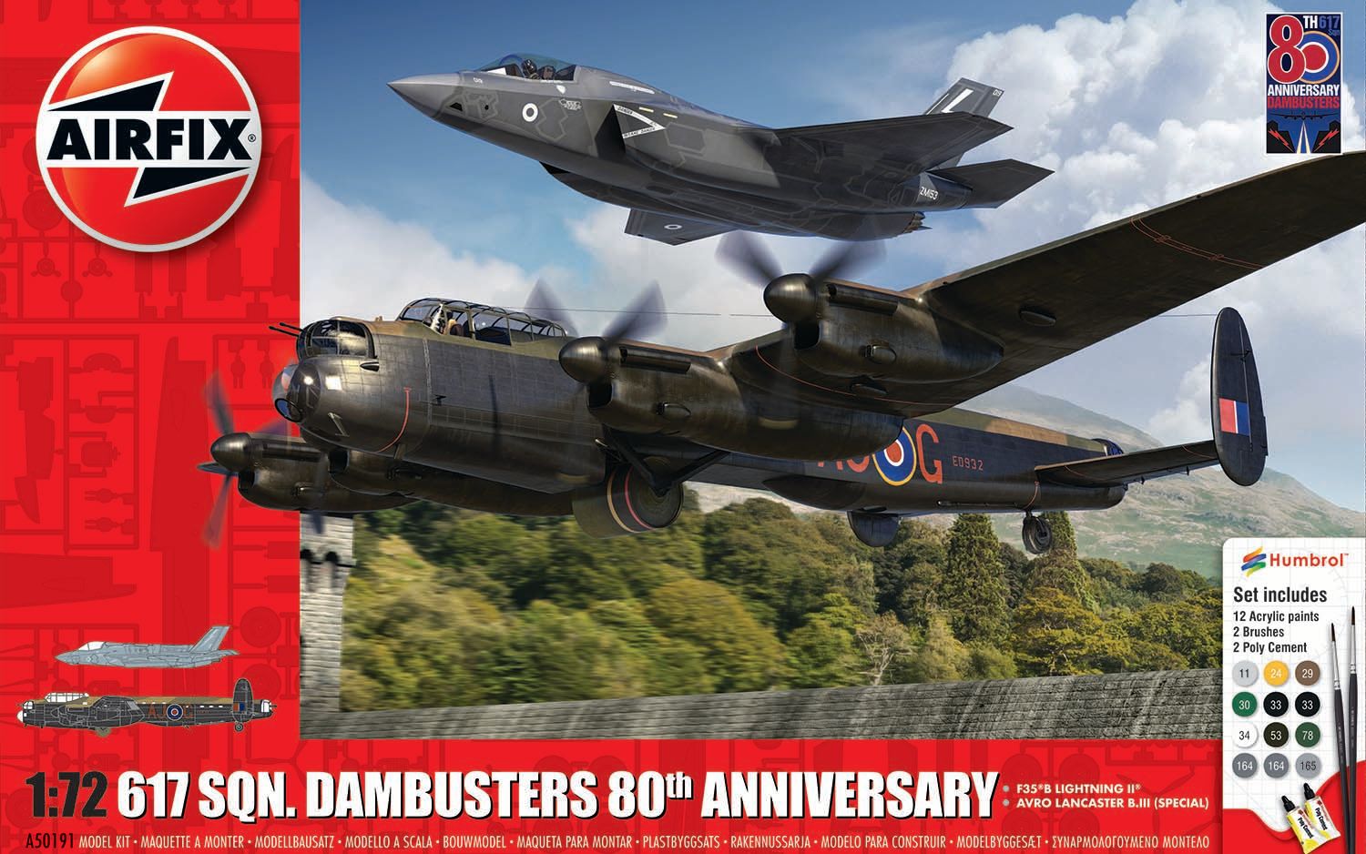 AIRFIX 617 SQN. DAMBUSTERS 80TH ANNIVERSARY GIFT SET - Image 2